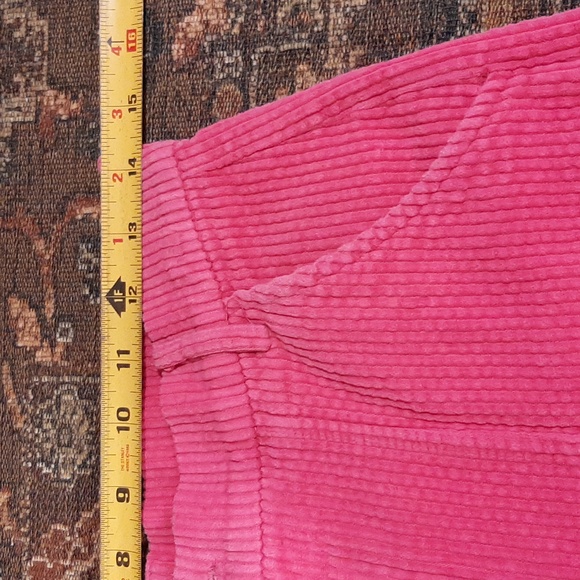 Zara Trf Collection Pink Cordaroy Pants Size M. Y2k - Picture 5 of 11